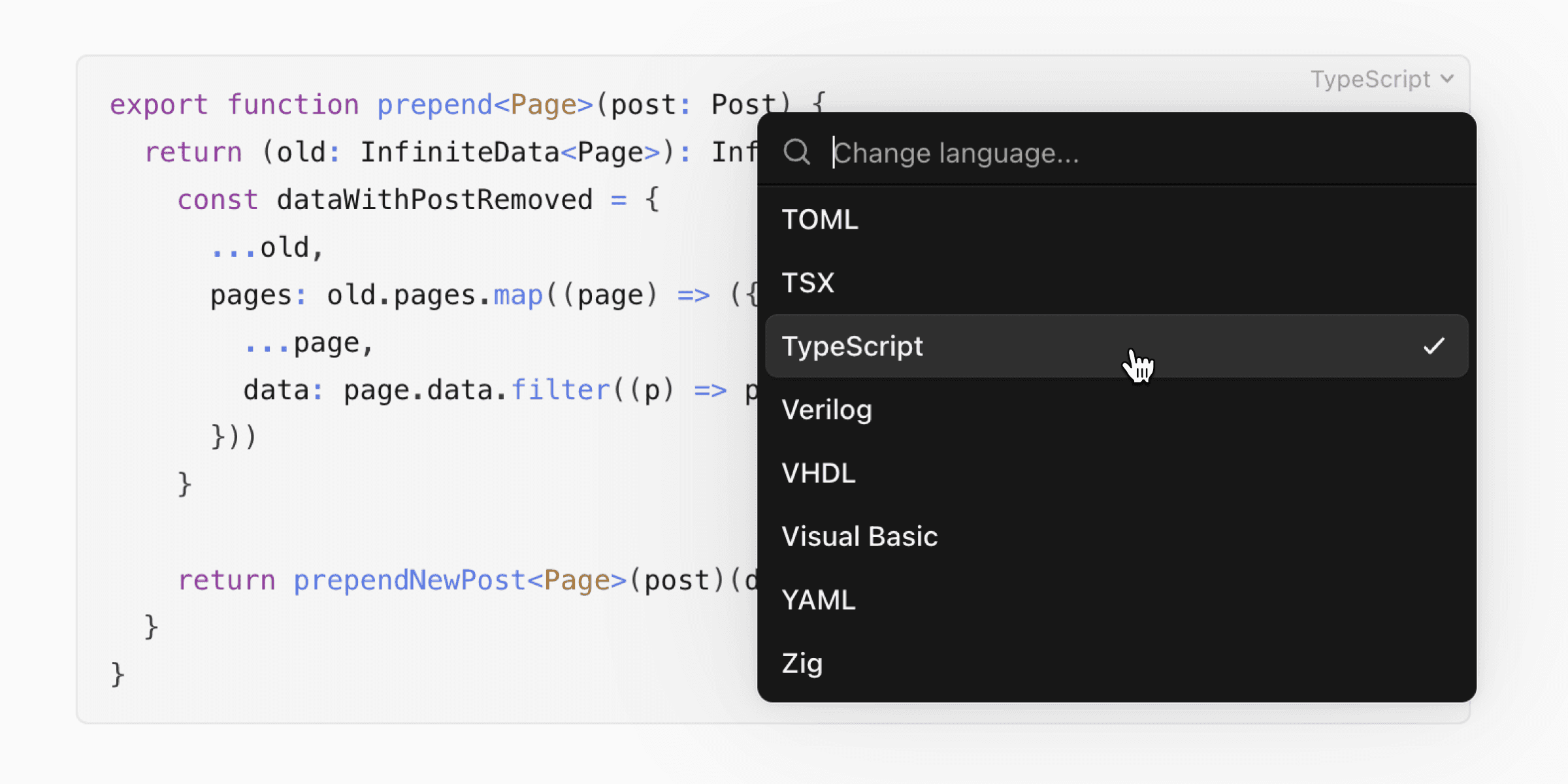 Feature image for Code syntax highlighting