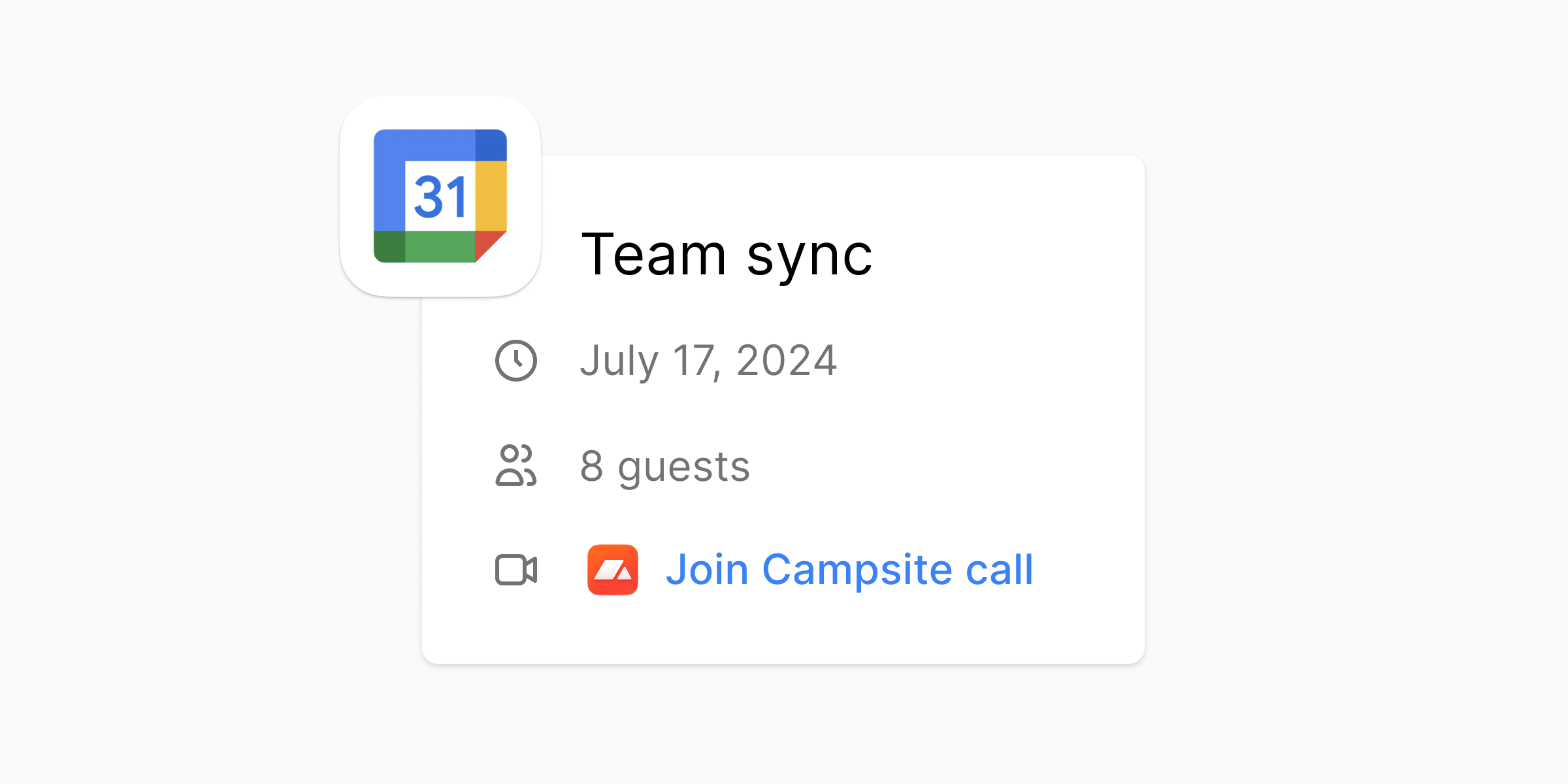 Feature image for Google Calendar integration