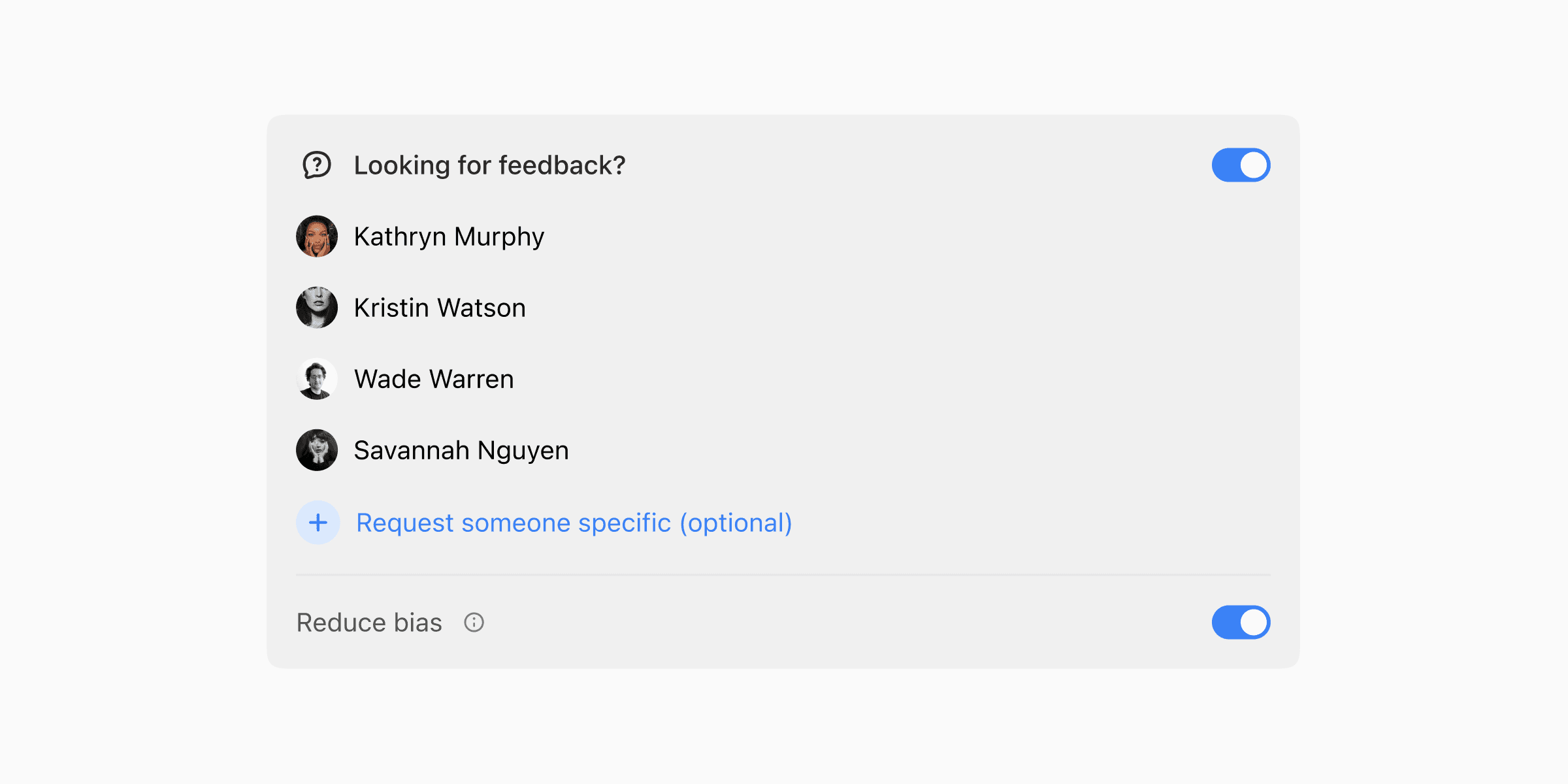 Feature image for Request feedback without blurred comments